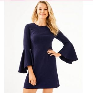 Lilly Pulitzer Navy Kayla Stretch Dress